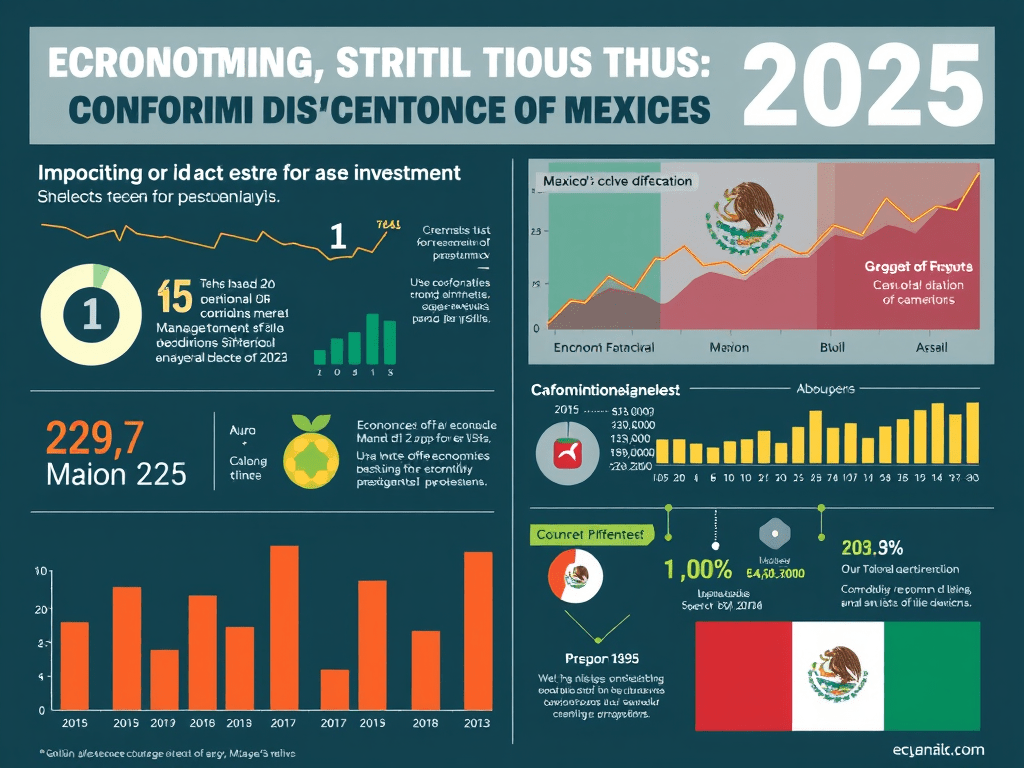 ESTANCAMIENTO ECONÓMICO Y BAJA INVERSIÓN, LOS RETOS QUE ENFRENTA MÉXICO AL CIERRE&nbsp;2025.
