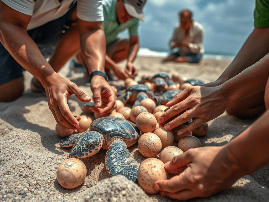 RECUPERAN MIL CIEN HUEVOS DE TORTUGA GOLFINA EN OAXACA; FUERON SAQUEADAS DEL SANTUARIIO PLAYA LA&nbsp;ESCOBILLA.