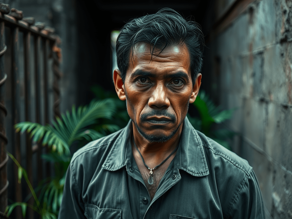 RUTILIO, EN ALCATRAZ DE&nbsp;CAIMANES.