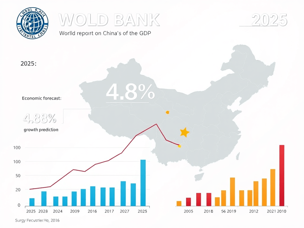 EL BANCO MUNDIAL ELEVA EL PRONÓSTICO DEL PIB DE CHINA PARA 2025 AL 4,8% ANTES DE UNA DESACELARACIÓN EL PROXIMO&nbsp;AÑO.