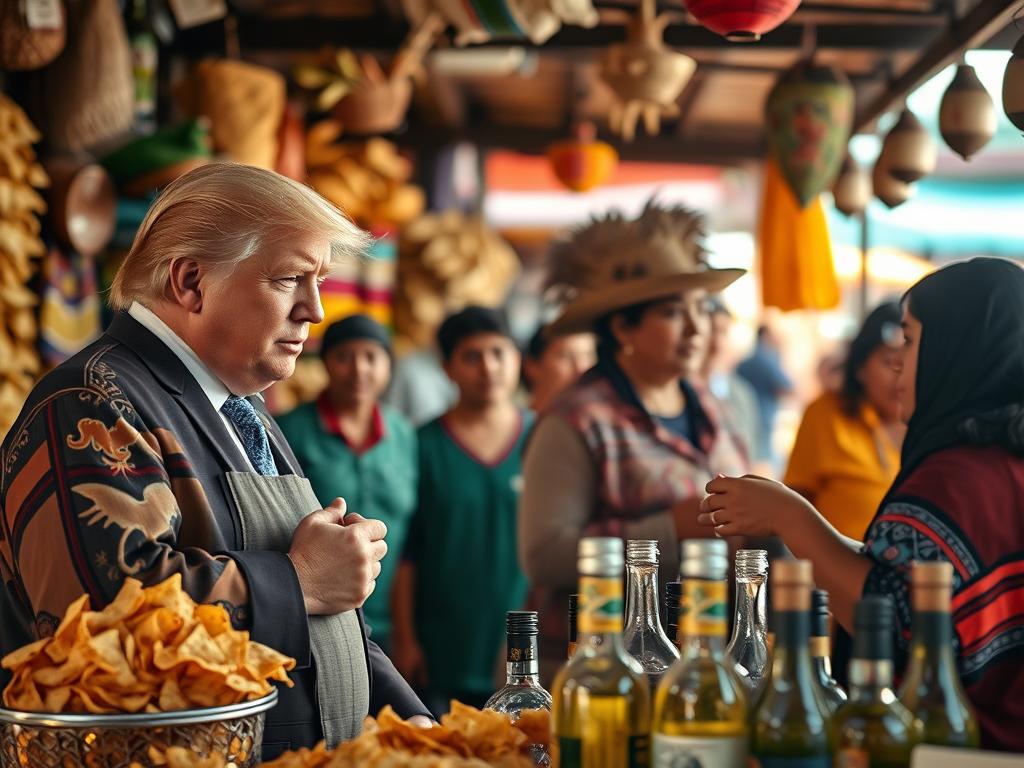 ERA TRUMP PEGA A PRODUCTORES DE TOTOPOS Y MEZCAL EN&nbsp;OAXACA.