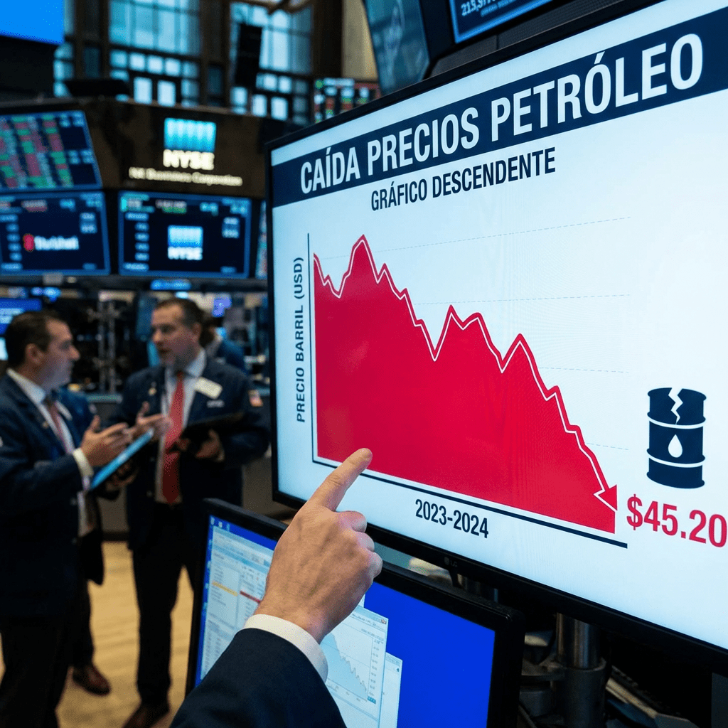 LOS PRECIOS DEL PRETRÓLEO CAEN TRAS LA RECEPCIÓN POR PARTE DE ESTADOS UNIDOS E IRÁN DE UNA PROPUESTA EN EL MARCO DEL ALTO AL&nbsp;FUEGO.