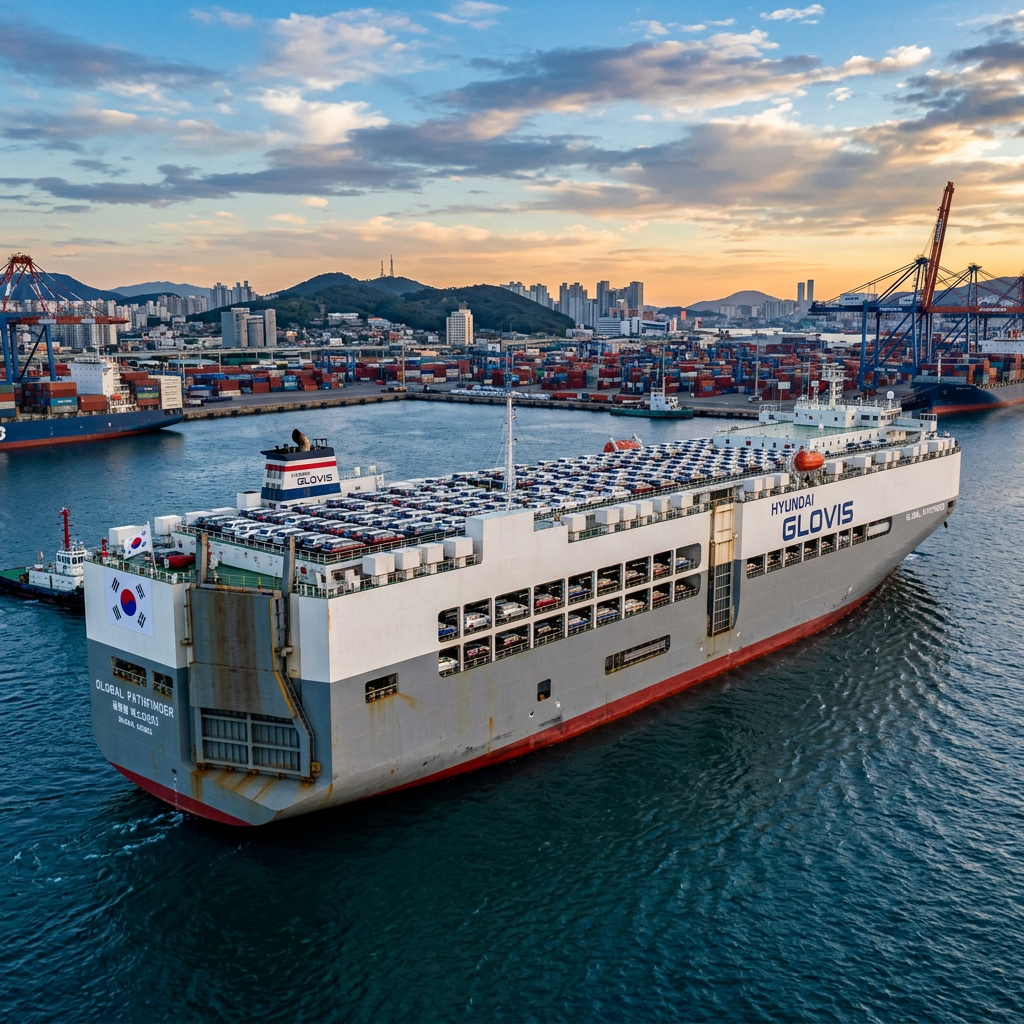 BUQUE COREANO CON 3 MIL AUTOS ARRIBA AL CORREDOR INTEROCEÁNICO.
