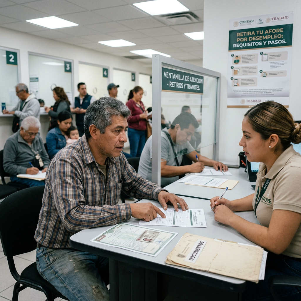 RETIROS POR DESEMPLEO DE AFORE MARCA RÉCORD ACUMULAN 27 MIL MDP.