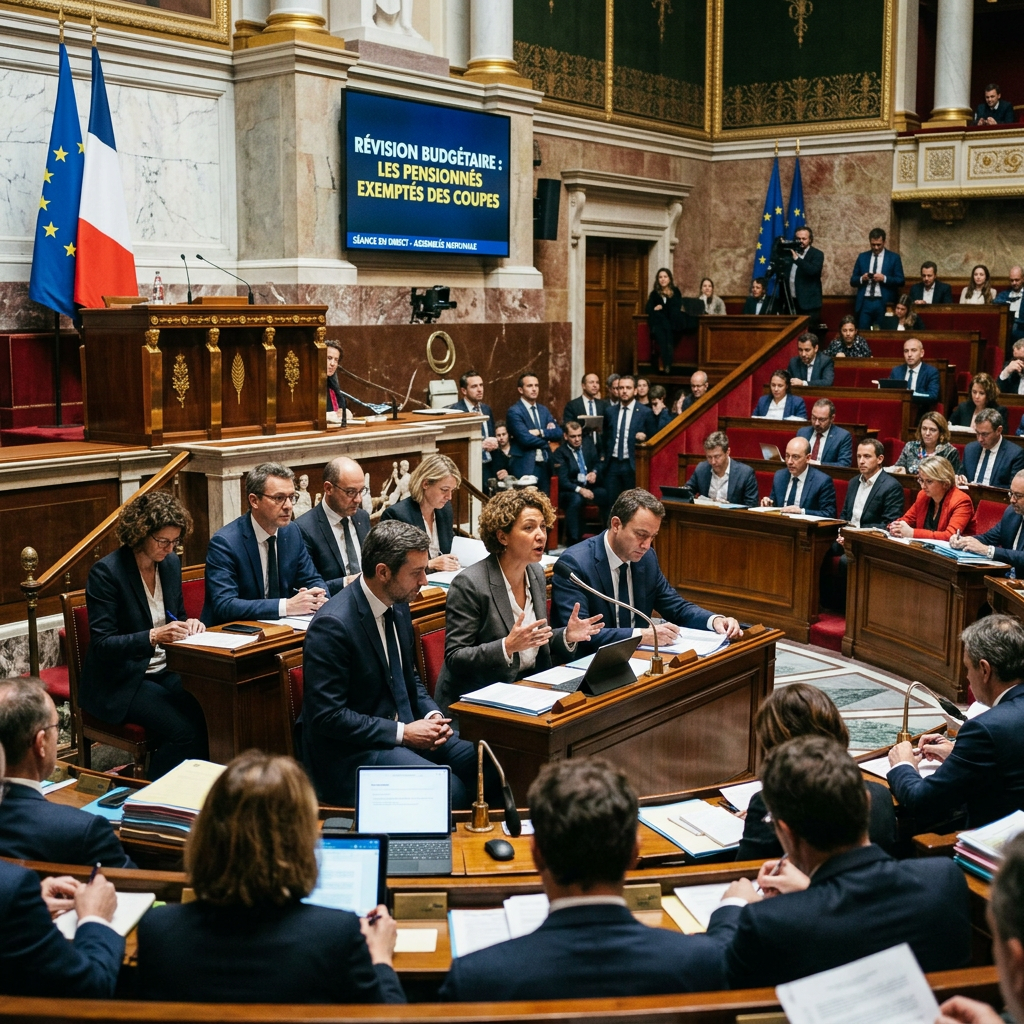 LOS LEGISLADORES FRANCESES EXIMEN A LOS PENSIONADOS DE LOS RECORTES AL COMENENZAR LA REVISIÓN PRESUPUESTARIA.
